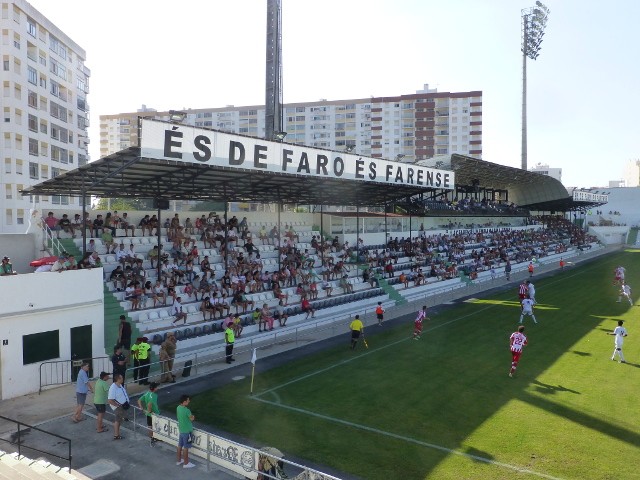 The Main Stand During the Match